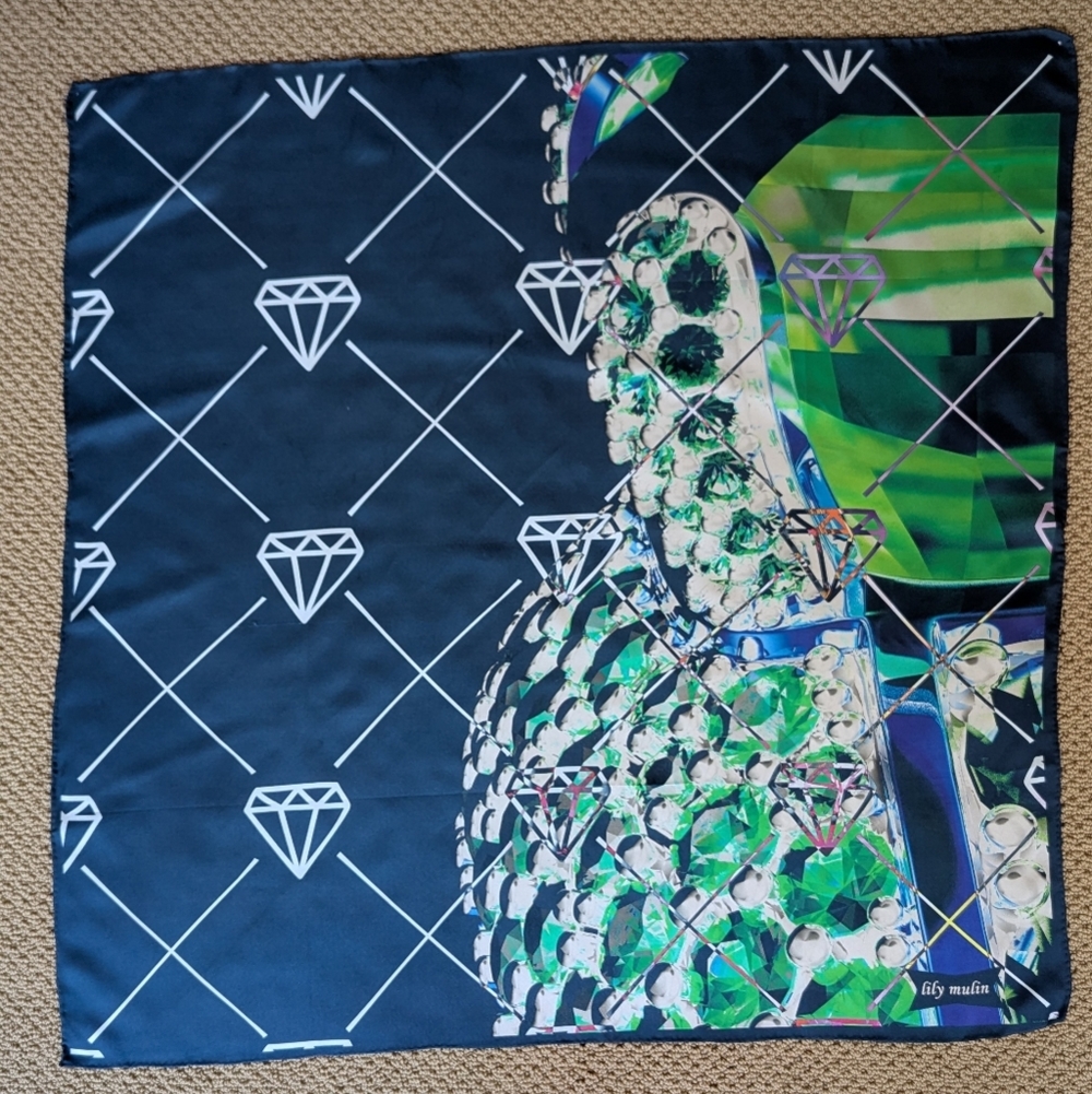Lily Mulin | 34x34" Silk Square